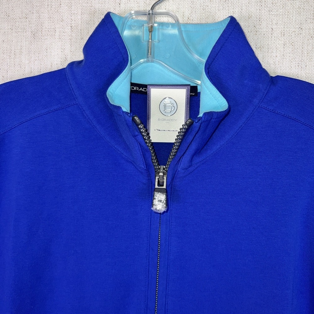 NEW B. Draddy‎ Men's Medium Russel 1/4 Zip Golf Pullover ✅ NWT - Picture 2 of 5